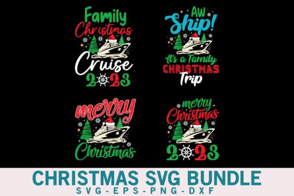 Christmas Cruise SVG Bundle: Graphics & T-Shirt Designs Review
