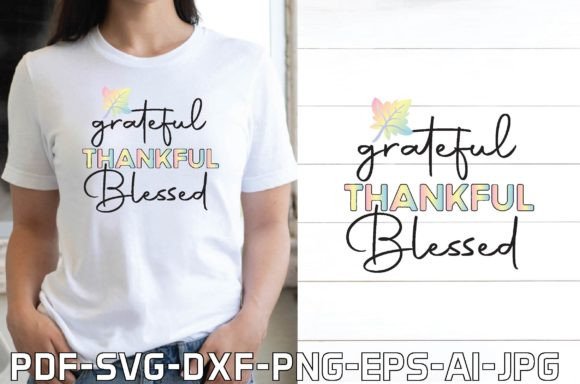 Grateful Thankful Blessed Graphics T-Shirt Review