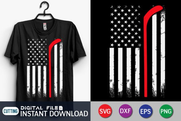 Hockey American Flag T-Shirt Graphics: A Crafter's Review