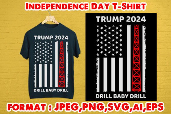 Independence Day T-Shirt: Graphics & T-Shirt Designs