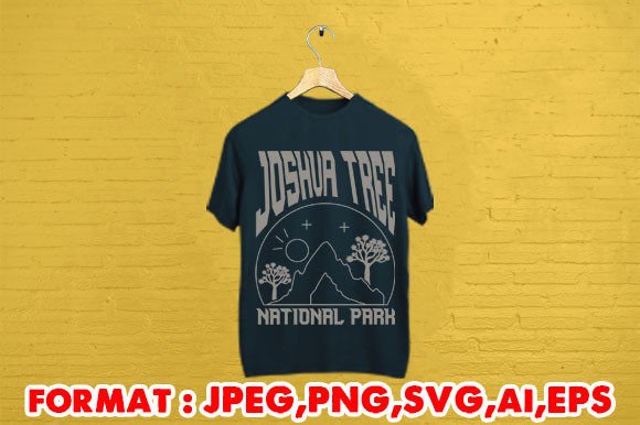 Joshua Tree National Park T-Shirt Graphics & T-Shirt Designs