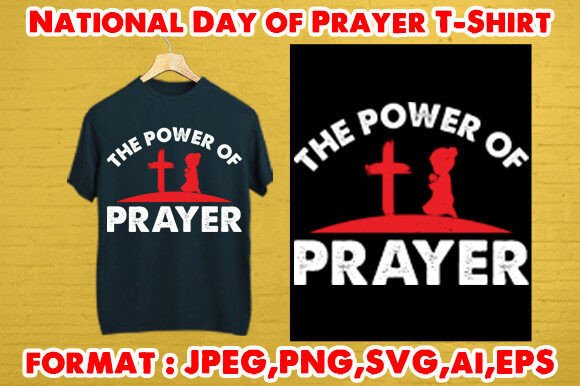 National Day of Prayer T-Shirt: Graphics & T-Shirt Designs for Real Projects