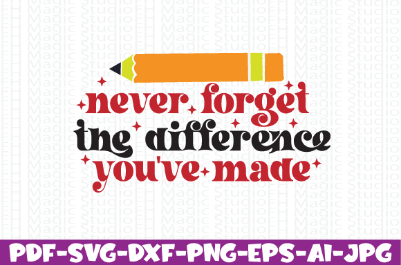 Never Forget the Difference: Graphics & T-Shirt Designs